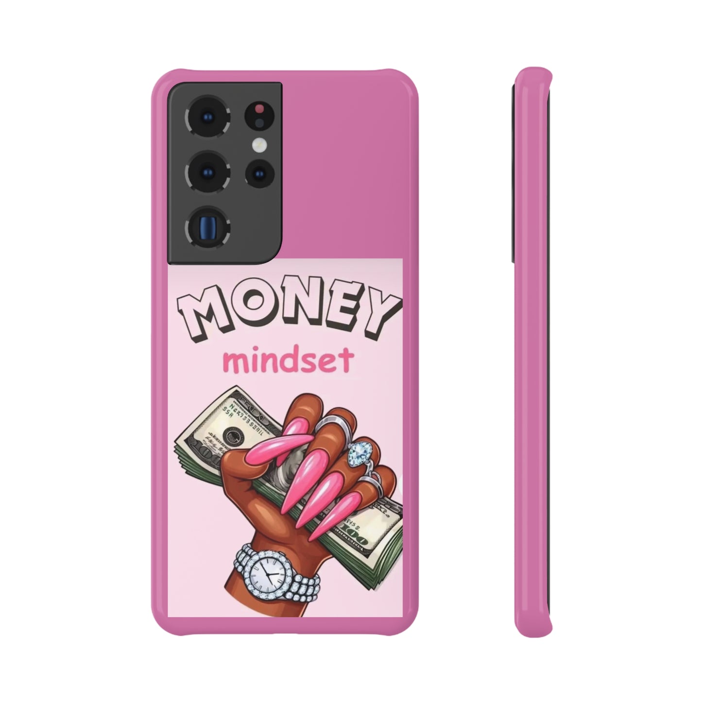 Chic Money Mindset Slim Snap Case for Confident Individuals