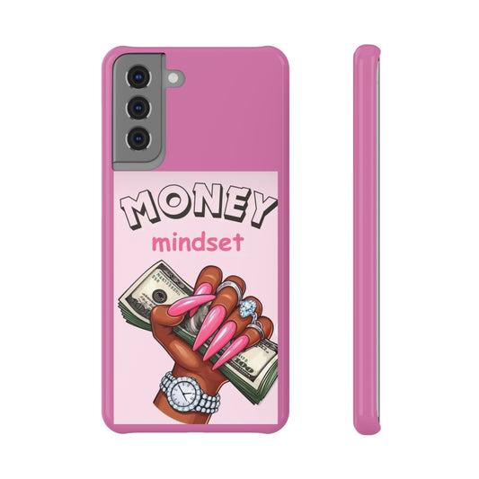 Chic Money Mindset Slim Snap Case for Confident Individuals