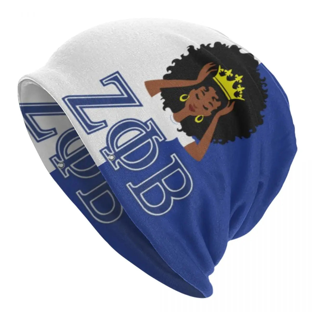 Zeta Phi Beta Sorority Logo Beanie Cap Winter Bonnet Femme Knitting Hats Hip Hop Outdoor Greek Letter 1920 Skullies Beanies Hats