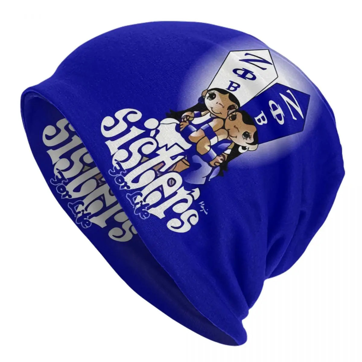 Zeta Phi Beta Sorority Logo Beanie Cap Winter Bonnet Femme Knitting Hats Hip Hop Outdoor Greek Letter 1920 Skullies Beanies Hats