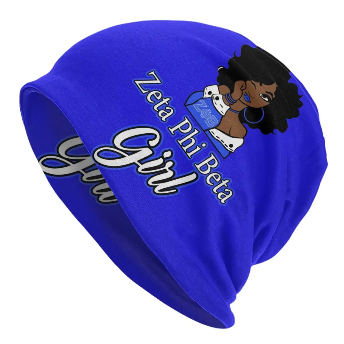 Zeta Phi Beta Sorority Logo Beanie Cap Winter Bonnet Femme Knitting Hats Hip Hop Outdoor Greek Letter 1920 Skullies Beanies Hats